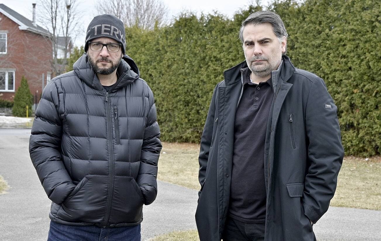 Simon Laferrière et Malik Yacoubi.