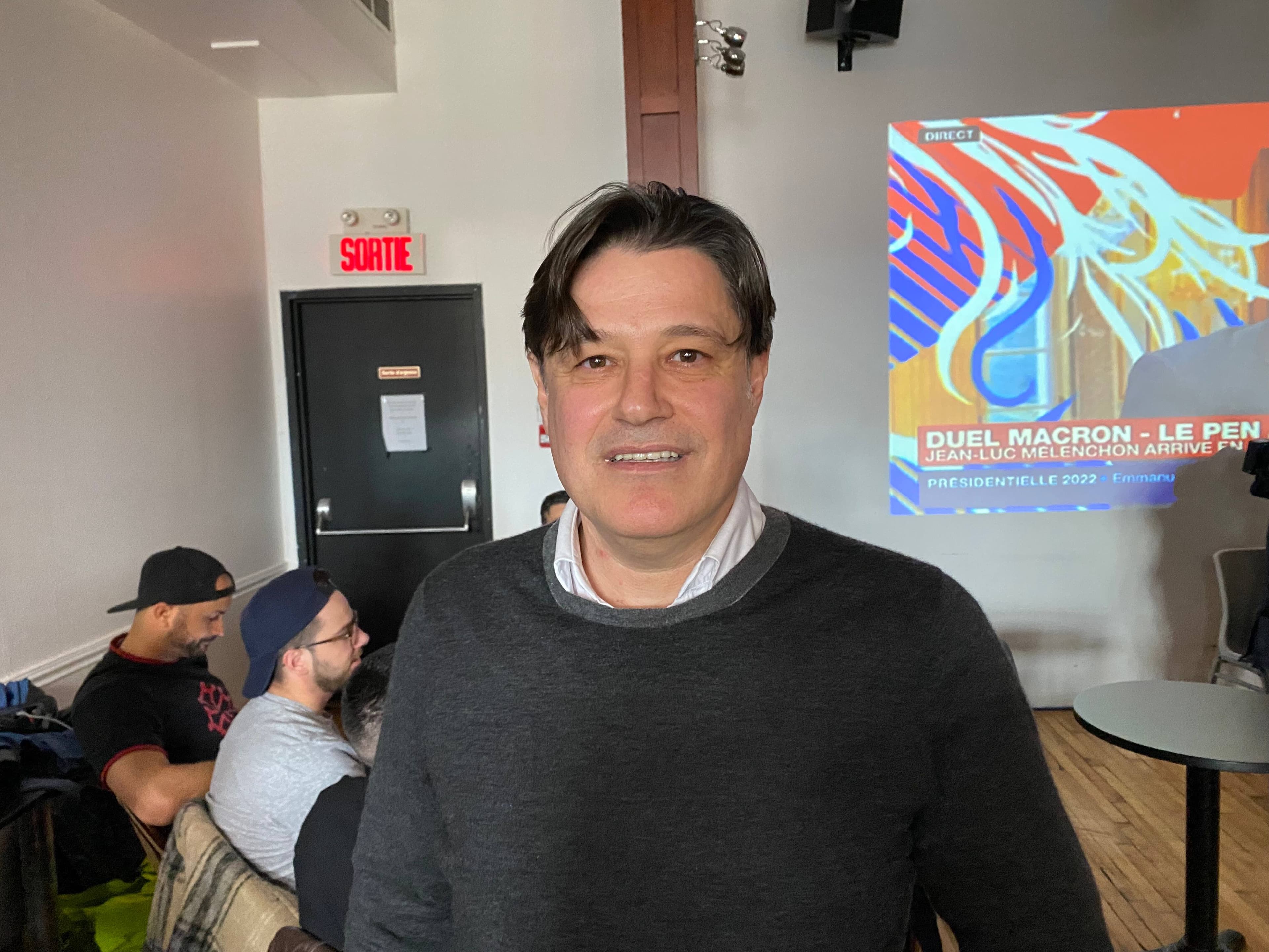 Stéphane Minson, supporter de Éric Zemmour