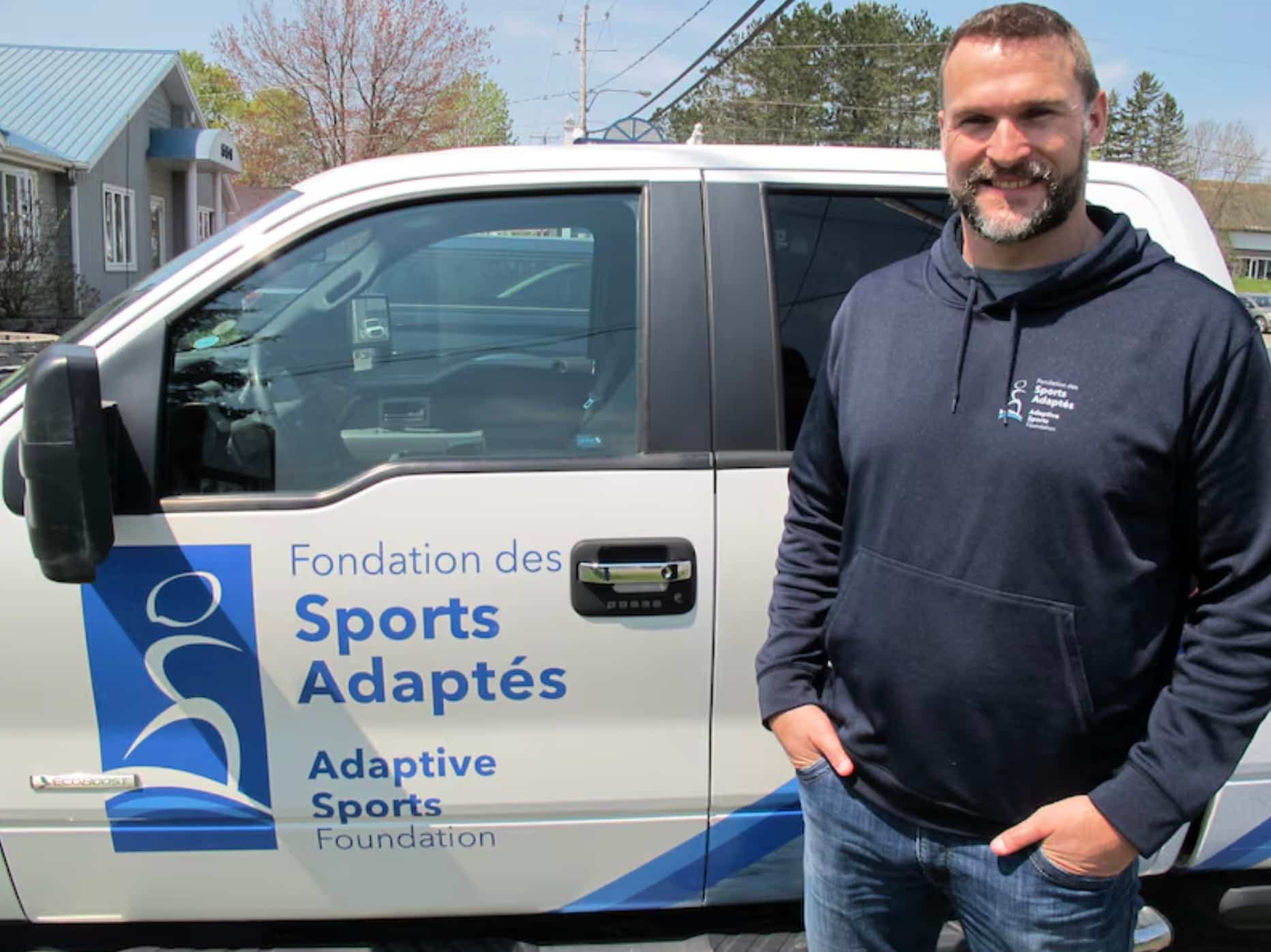 L’ex-joueur des Alouettes Steve Charbonneau est le directeur général de la Fondation des sports adaptés.
