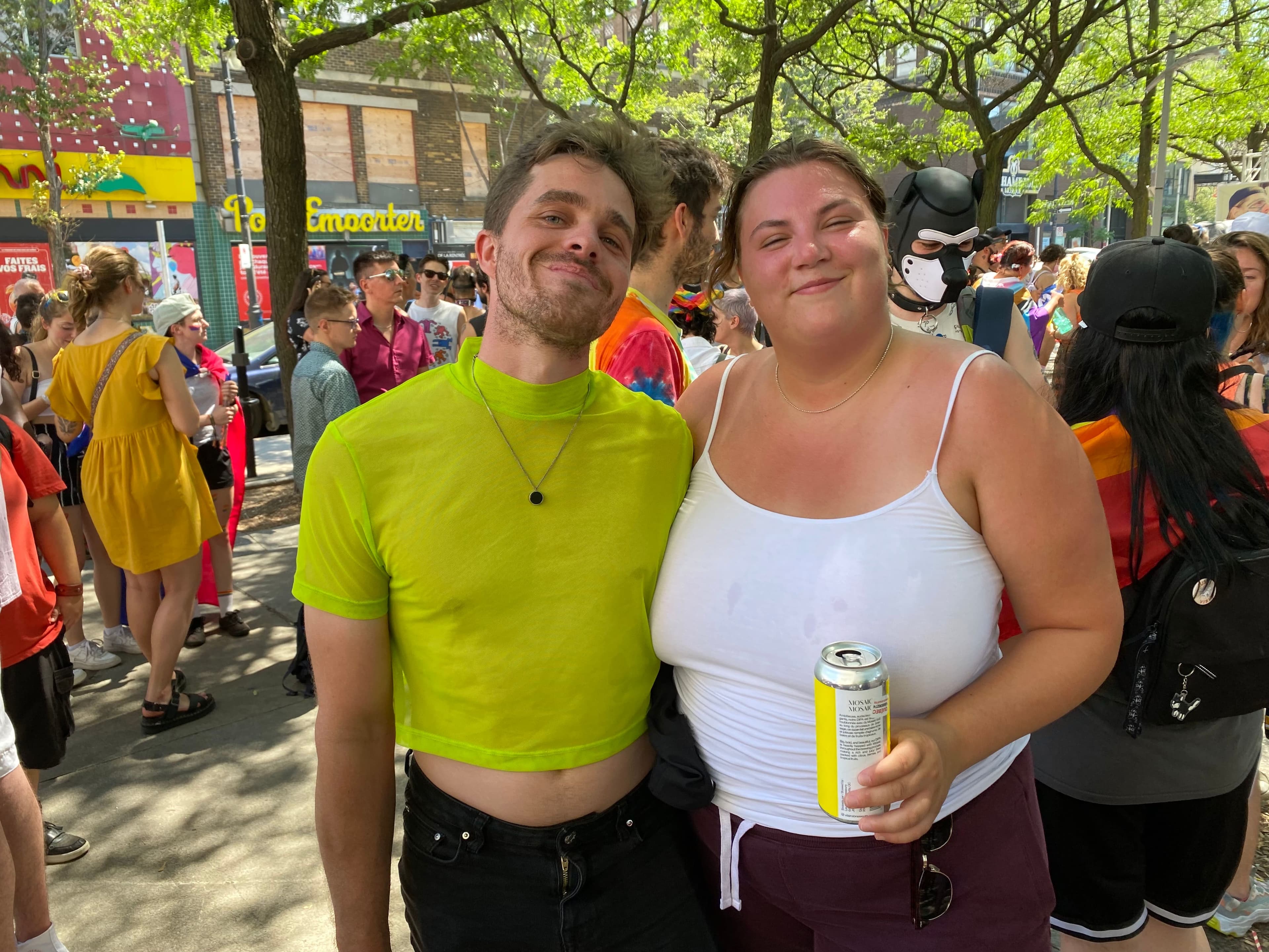 Yannick Gaudette et son amie