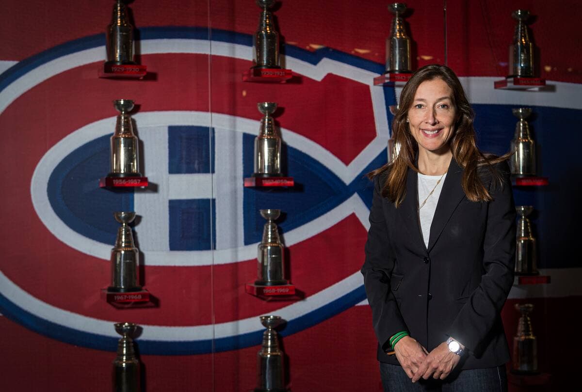 La présidente Sports et divertissement du Groupe CH, France Margaret Bélanger