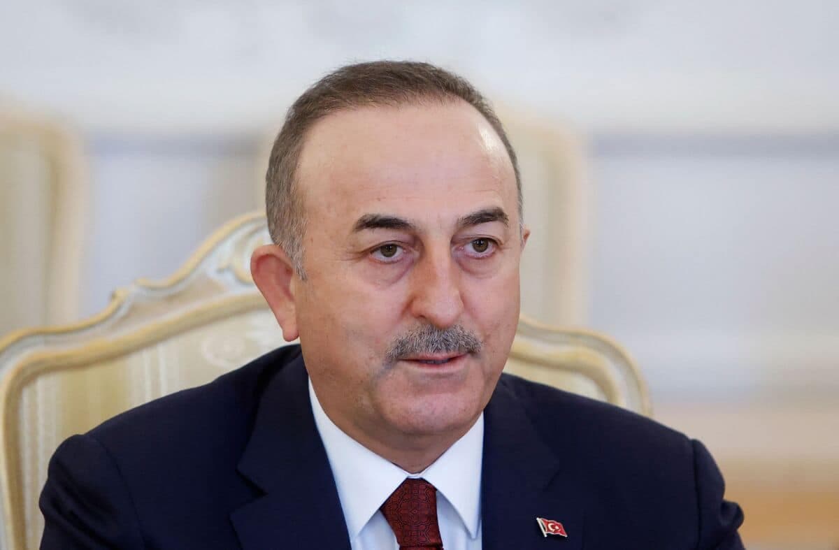 Le ministre turc des Affaires étrangères Mevlüt Cavusoglu.