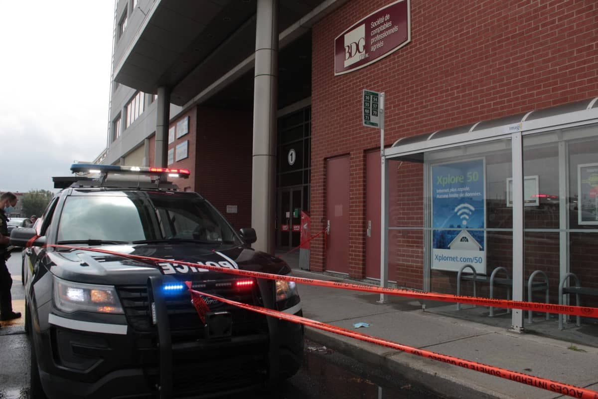 Une femme a été poignardée à l’intérieur des Galeries St-Hyacinthe, le mercredi 11 août 2021, en matinée.
PHOTO ADAM BOLESTRIDGE/AGENCE QMI