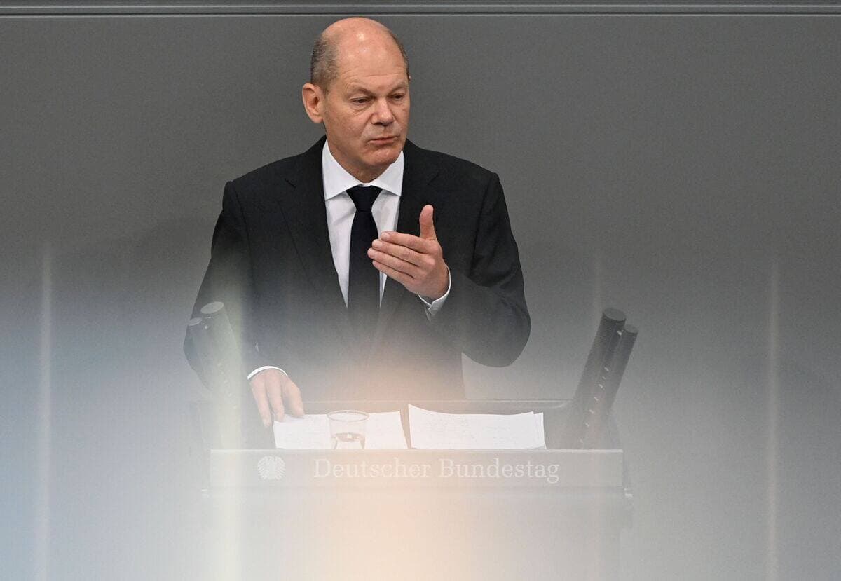 Le futur chancelier Olaf Scholz