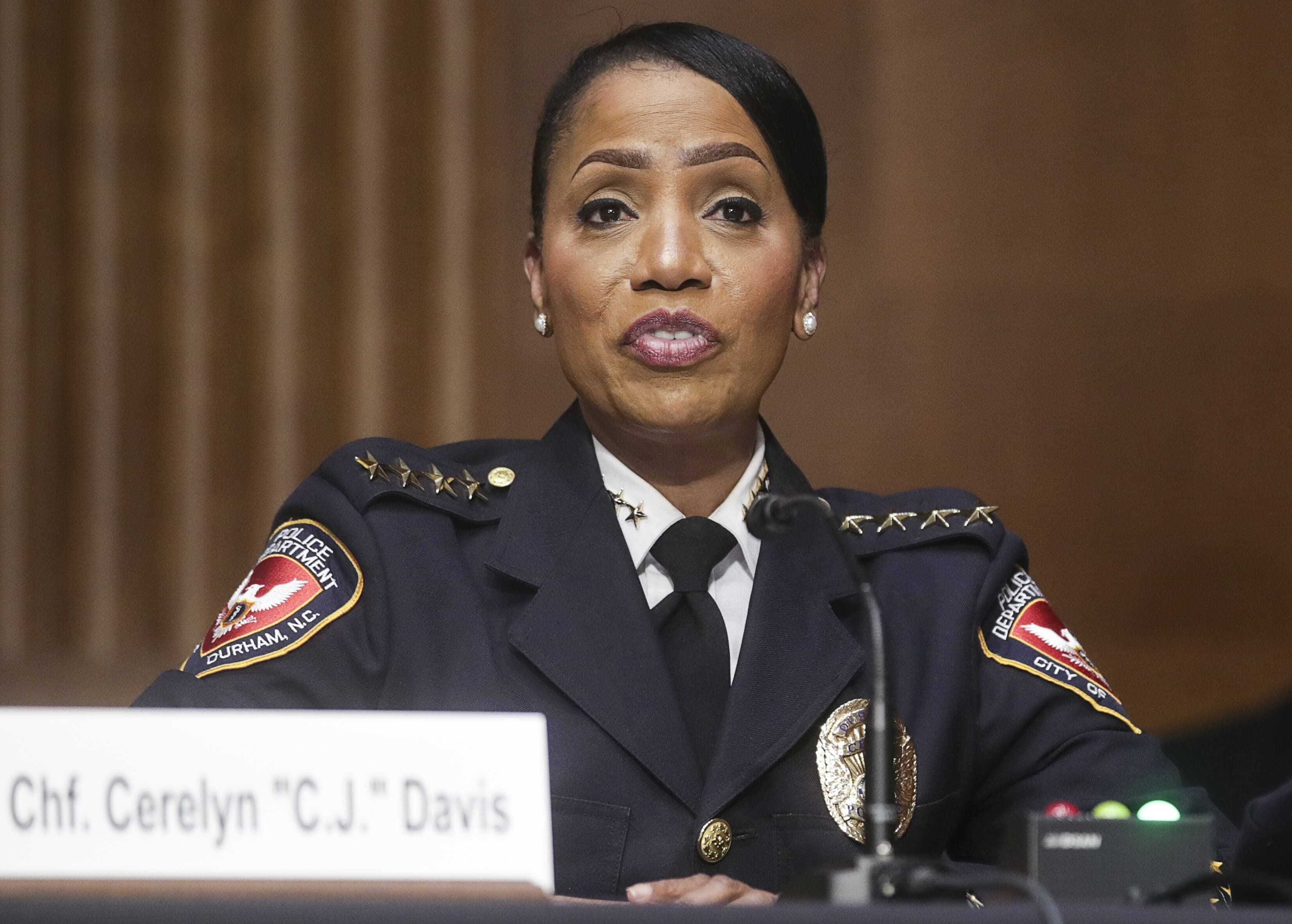 La cheffe de la police de Memphis, Cerelyn Davis.