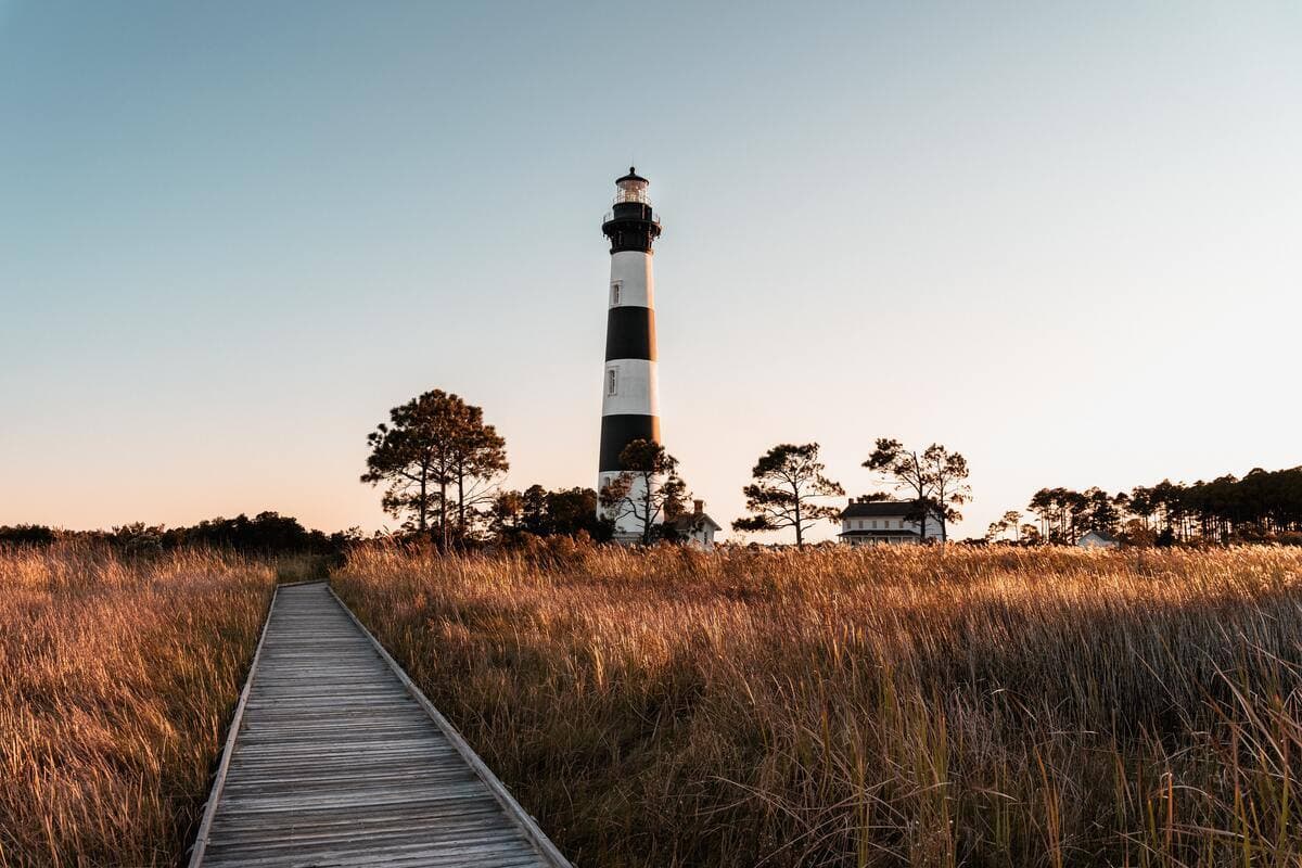 Le phare de Cape Hatteras.