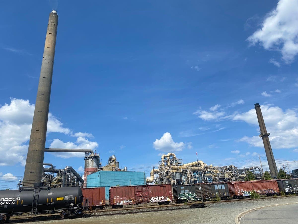 La Fonderie Horne, à Rouyn-Noranda.