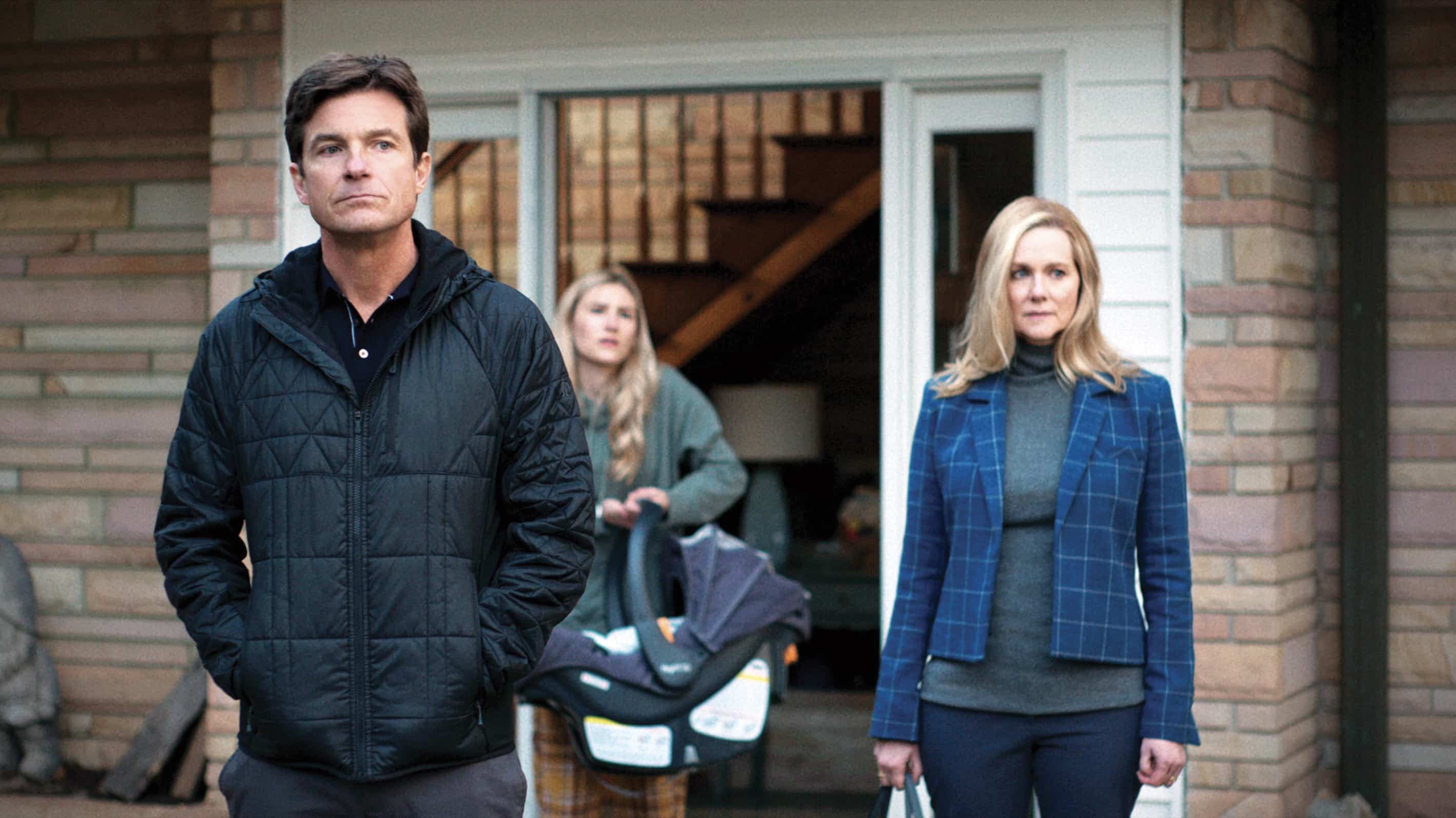 Ici avec Sofia Hublitz et Laura Linney dans Ozark, de Netflix.