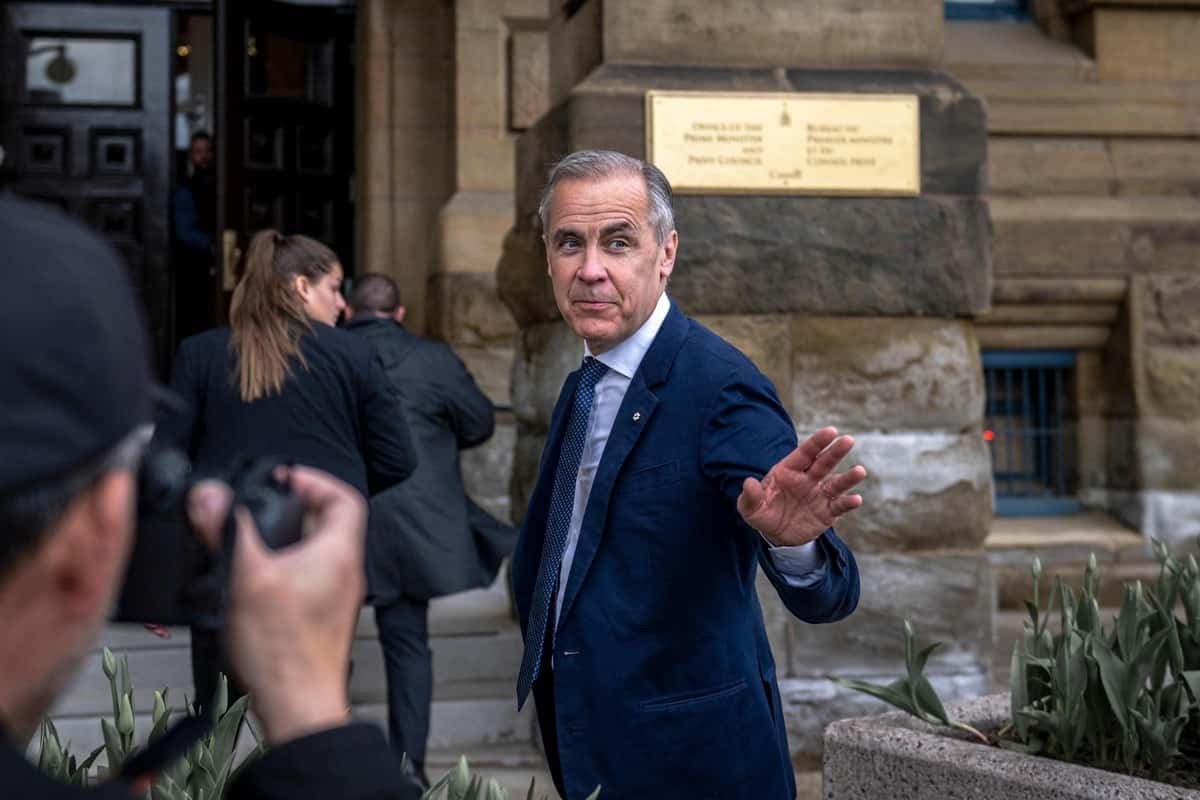 Le premier ministre Mark Carney, à Ottawa, au lendemain de sa victoire, le 29 avril.