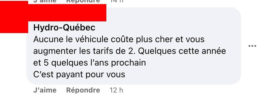 Capture d'écran / Facebook