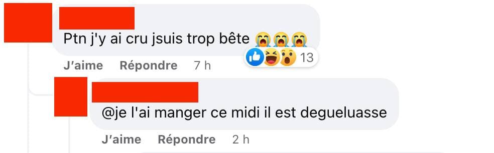 Capture d'écran / Facebook