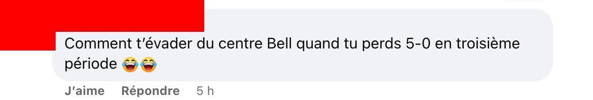 Capture d'écran / Facebook Canadien de Montréal