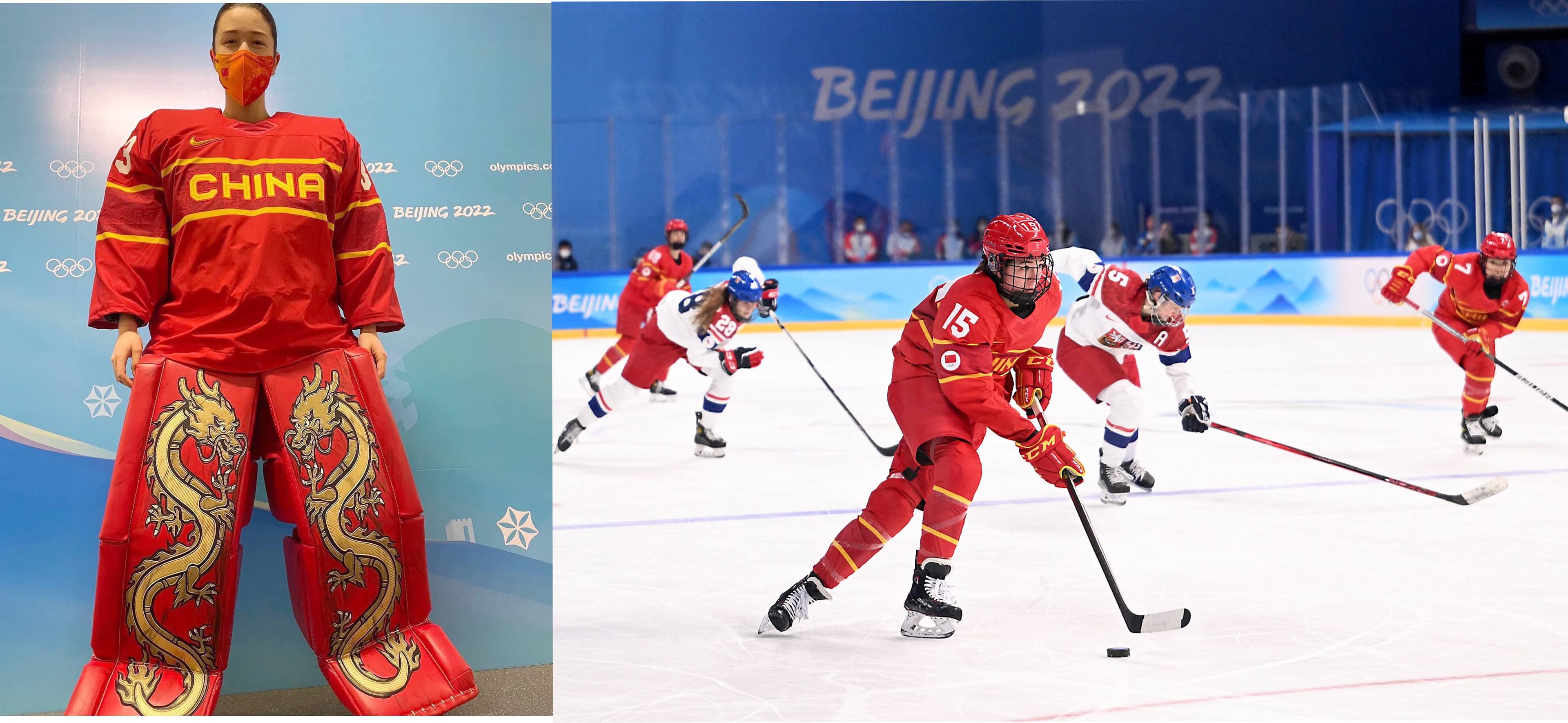 Photos tirées de Twitter @IIHFHockey et AFP