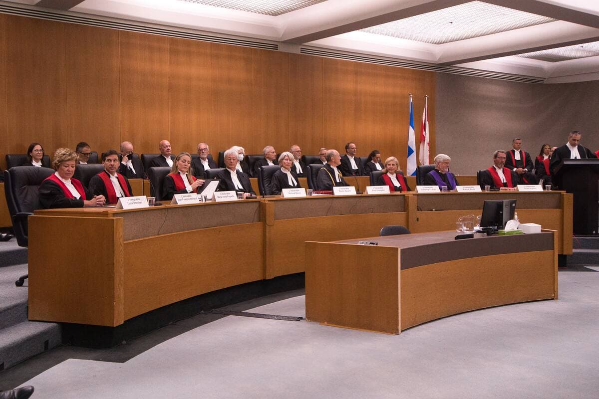 Cérémonie de la rentrée judiciaire ce jeudi 7 septembre à Montréal.