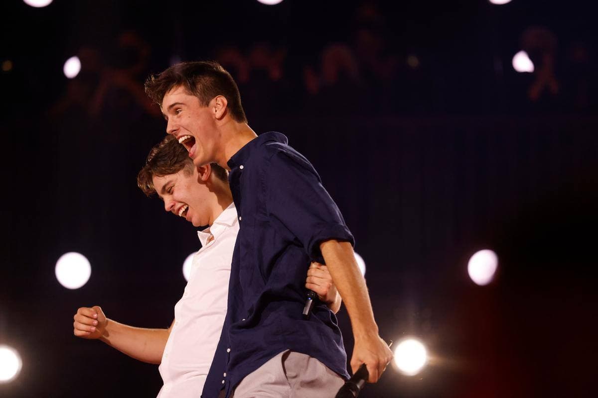 Justin Verreault et Tommy Durand