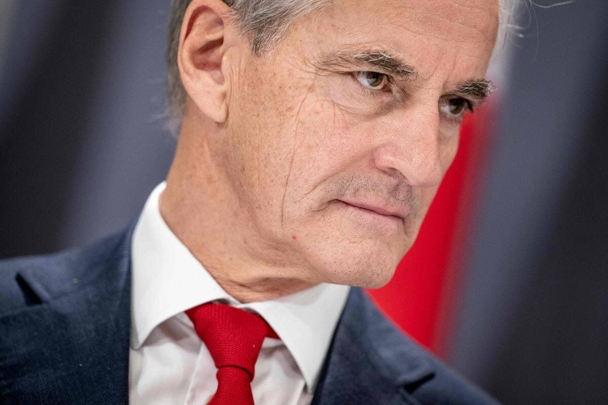 Le premier ministre de la Norvège, Jonas Gahr Støre