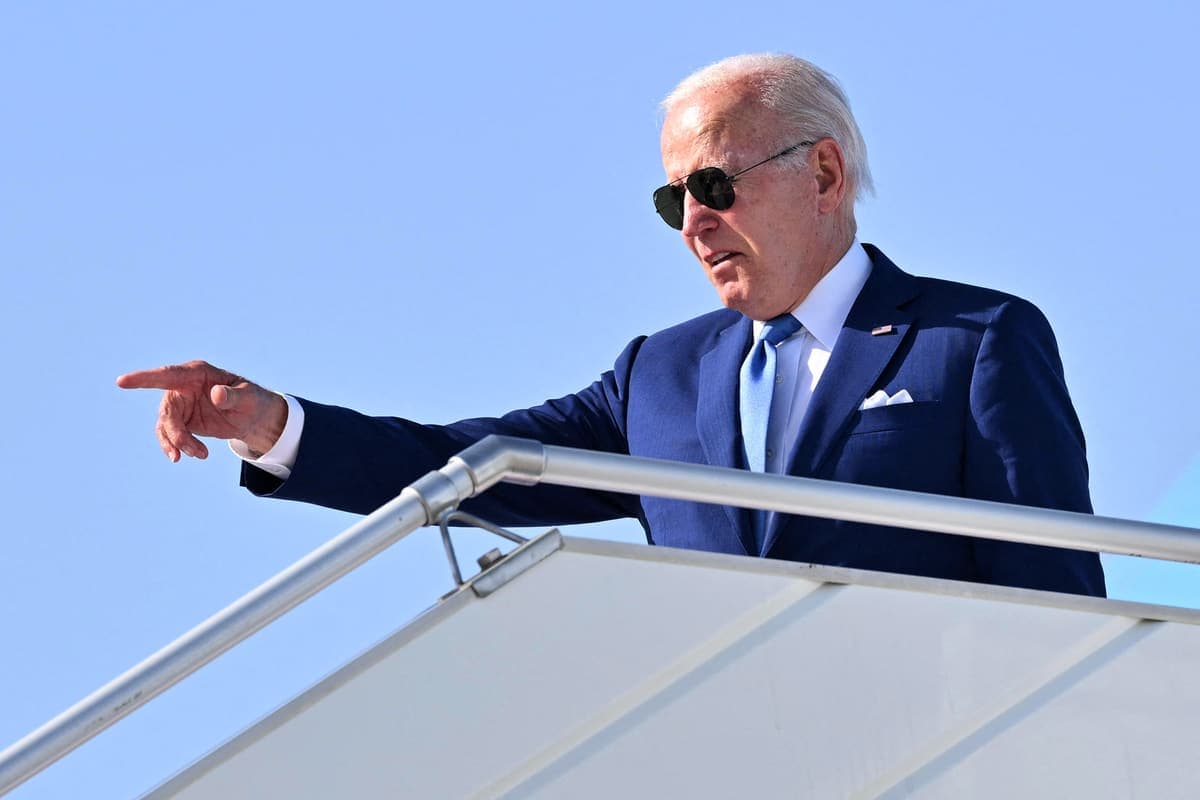 Le président américain Joe Biden
