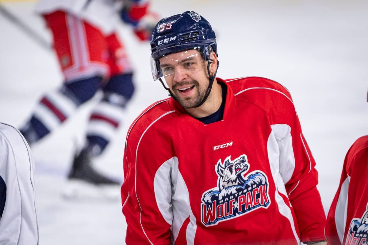 Alex Belzile a connu un bon début de saison avec Hartford dans la Ligue américaine de hockey avant d'être rappelé par les Rangers de New York.