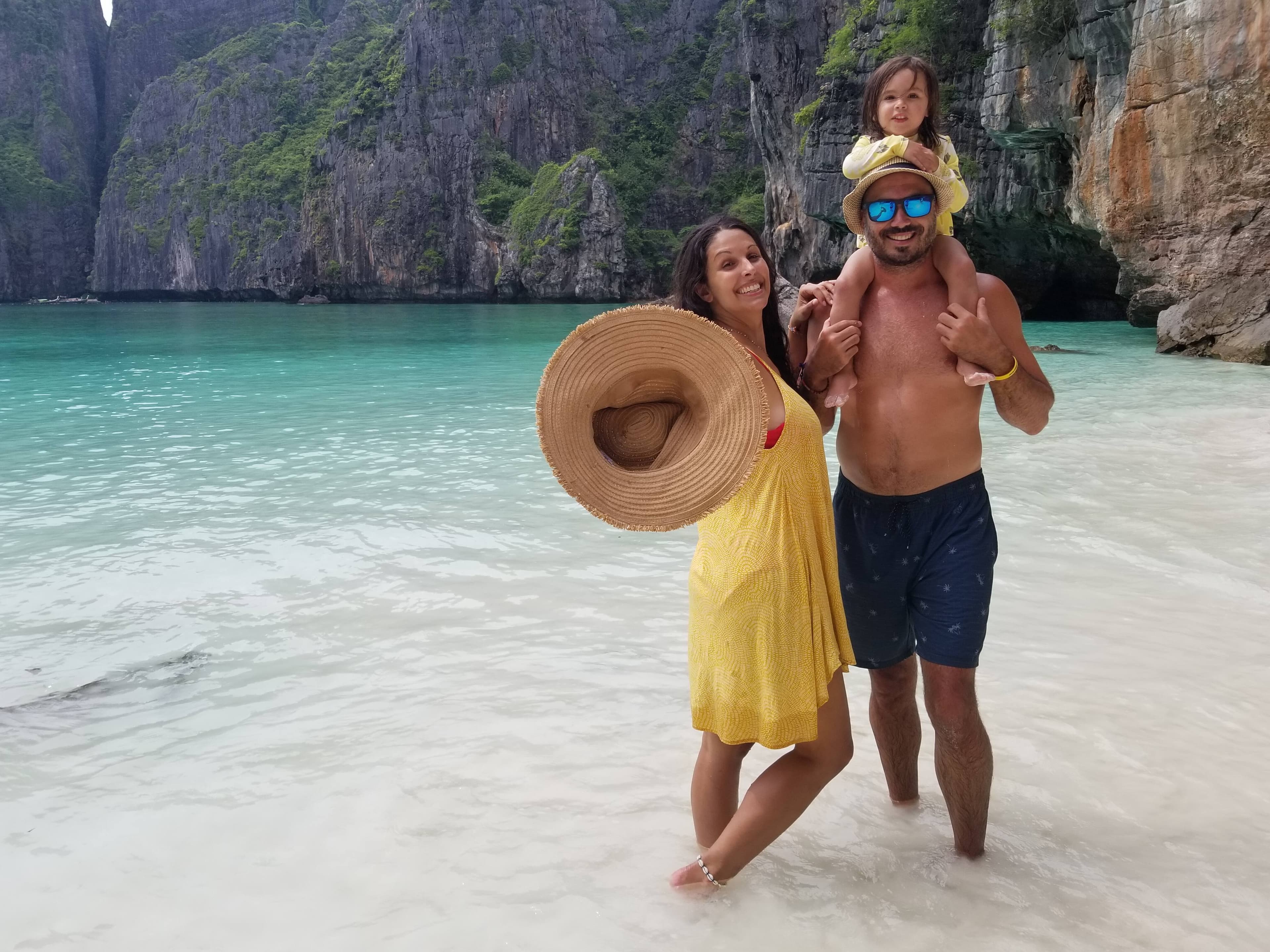 Geneviève Masse et Louis Frédéric Prévost se sont installés pour un an au Vietnam avec leur fille Emma.