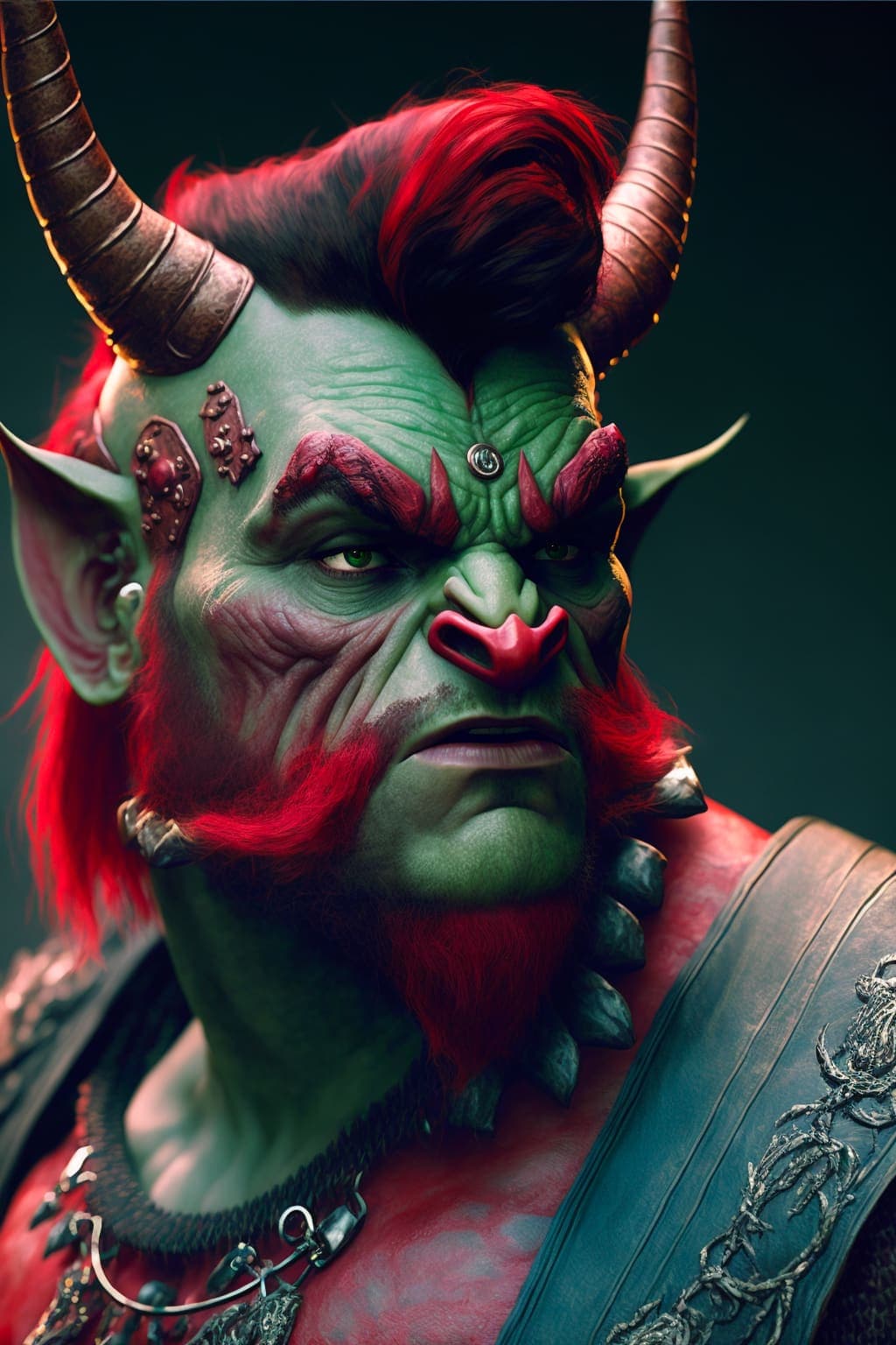 Généré par Pèse sur start dans Midjourney