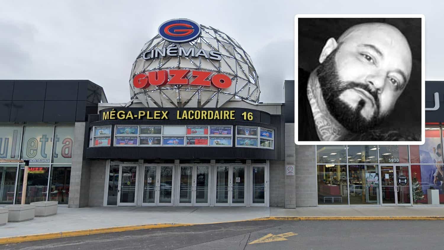 Davide Barberio, le présumé chef de la discipline au sein de la mafia montréalaise, est soupçonné d’avoir violenté un employé mineur du cinéma Guzzo situé sur le boulevard des Grandes-Prairies, à Montréal, en novembre 2024.