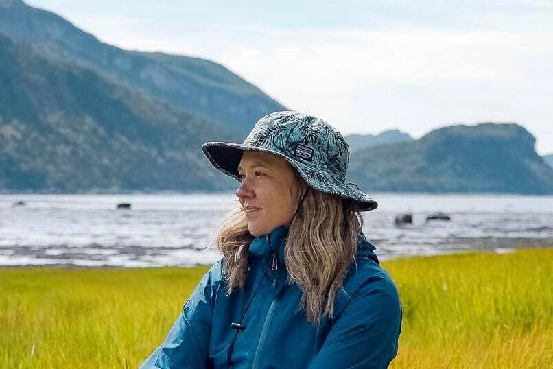 La biologiste Anne-Marie Asselin est cheffe de mission de l'Expédition Bleue.