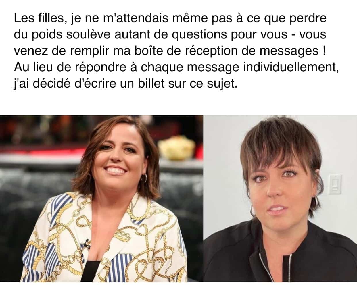 Publicité avec des photos d'Ariane Moffatt.