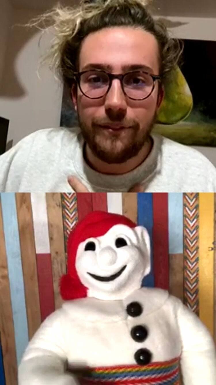 Capture d'écran Instagram @mathduff