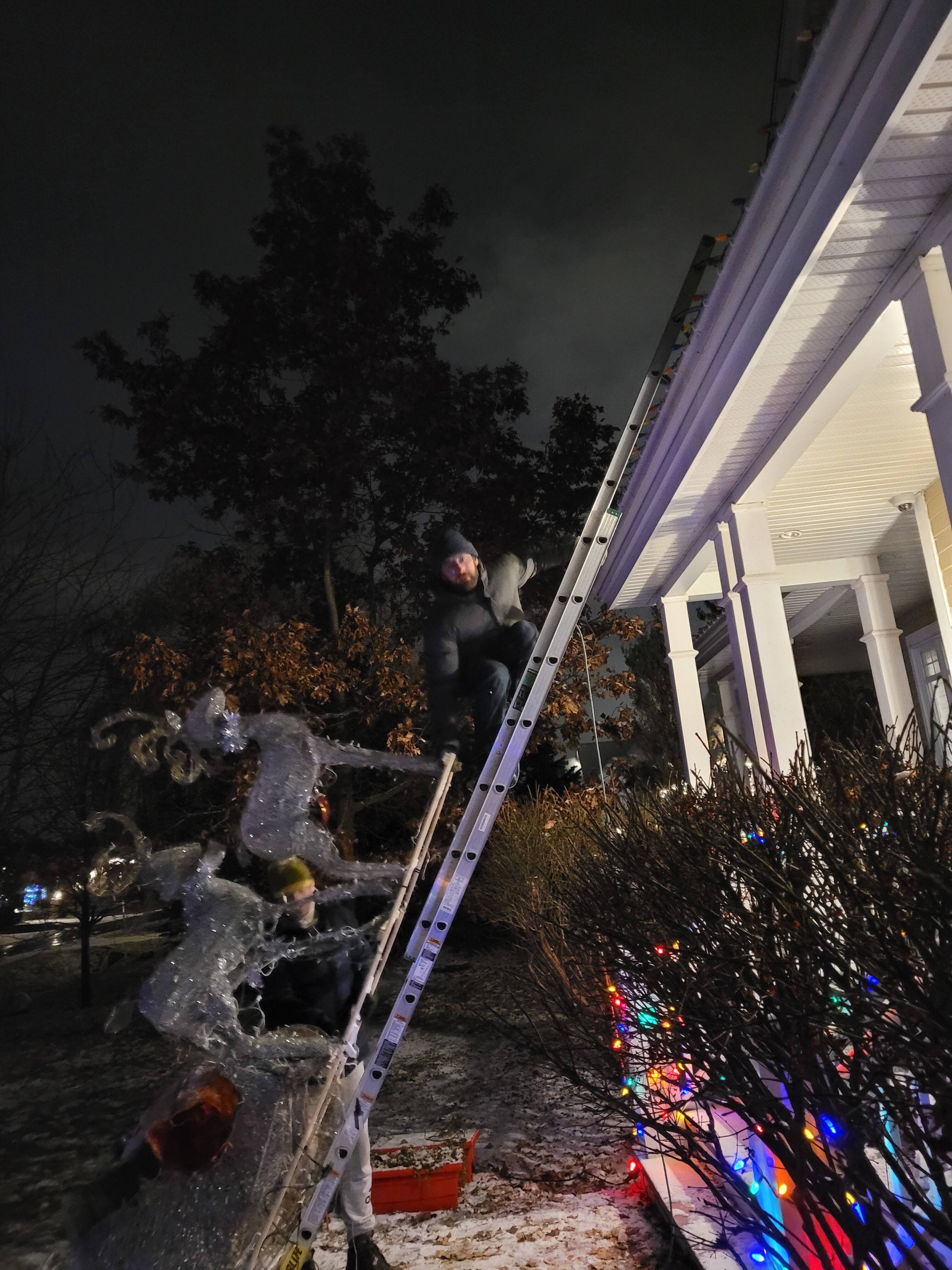 Georgy Beketov qui monte les rennes