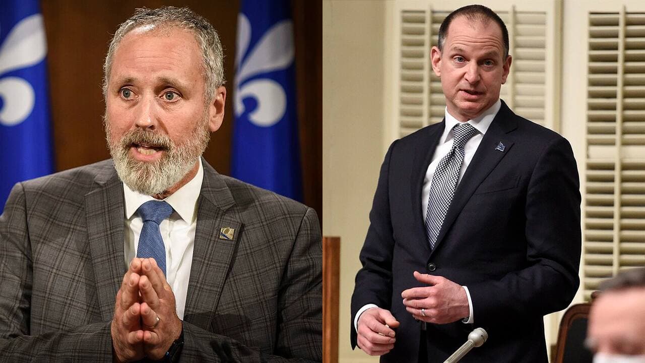 Vincent Marissal et Eric Girard