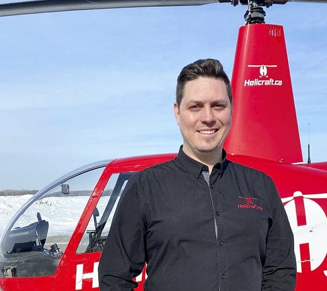 Jimmy Joubert, président de Helicraft.