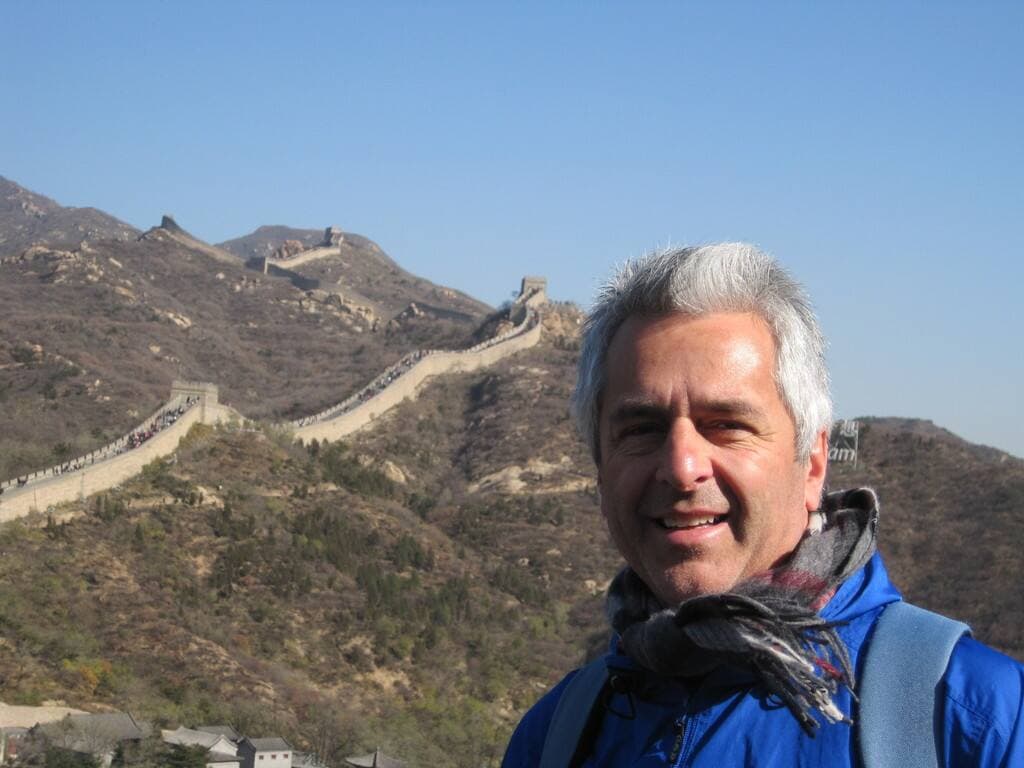 Voyageur d’expérience, Michel Gendron a déjà marché sur la Muraille de Chine.