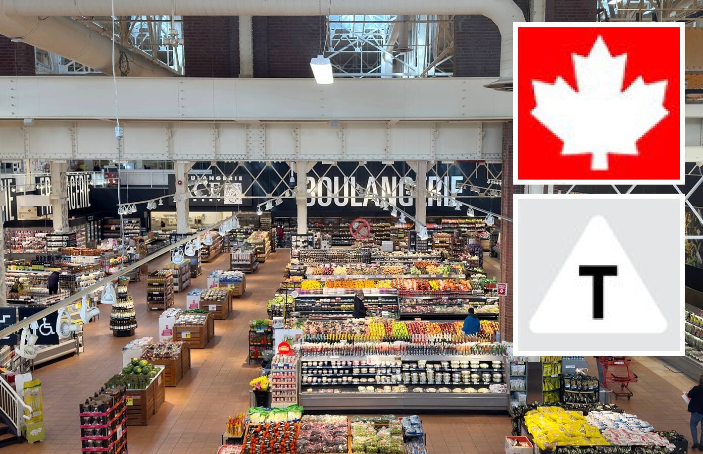 Loblaw a créé un logo afin d’identifier les produits qui coûtent plus cher en raison de la guerre des tarifs.