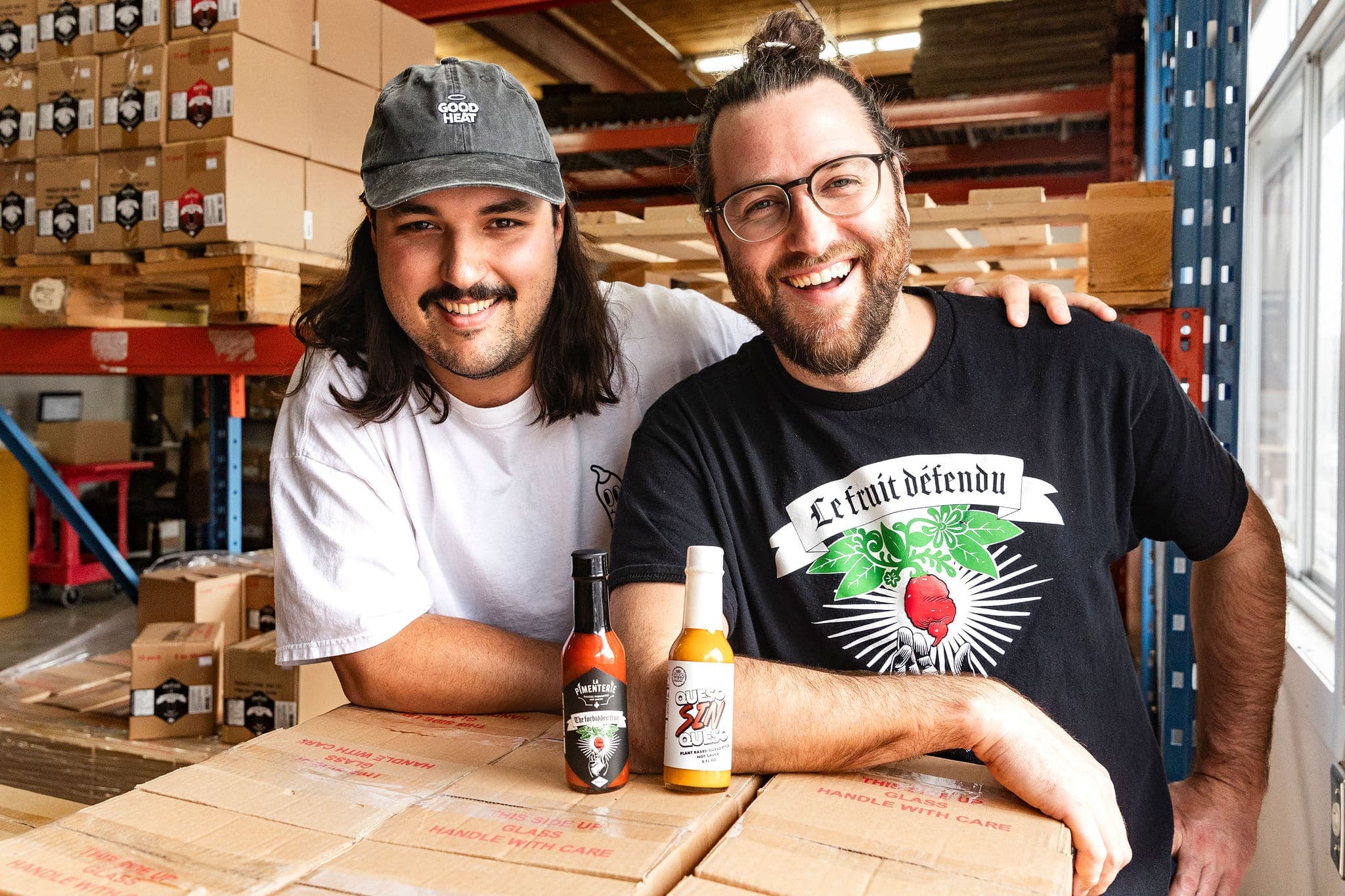 Maxime Chenier-Groulx et Julien Fréchette viennent chacun de frapper un coup de circuit.