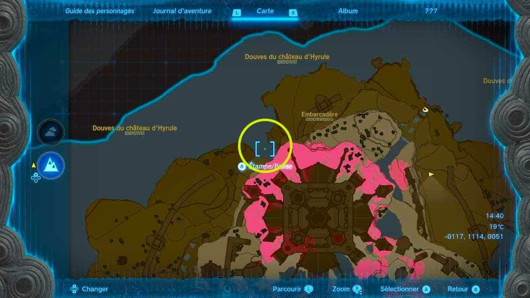 Capture d'écran: Pèse sur start