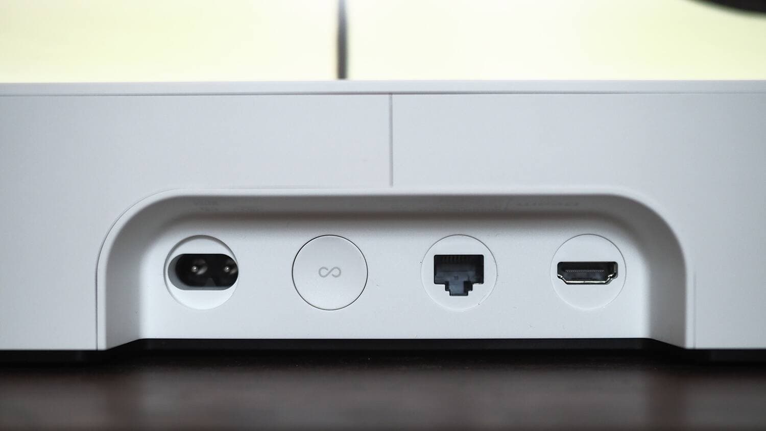Les ports de la Sonos Beam (seconde génération).