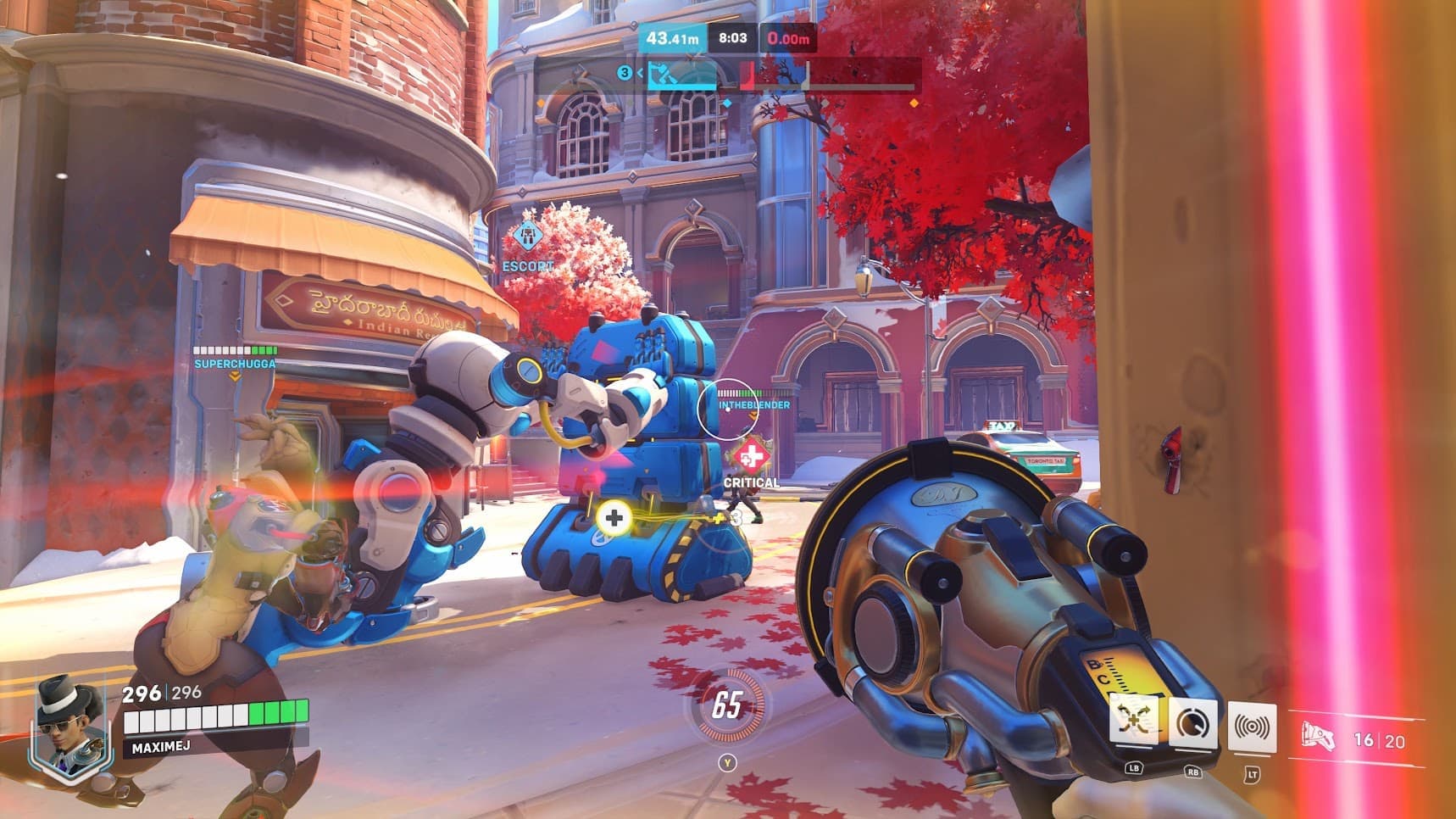 Voici le robot qu’il faut accompagner jusqu’à l’autre bout de la carte dans le nouveau mode Push.