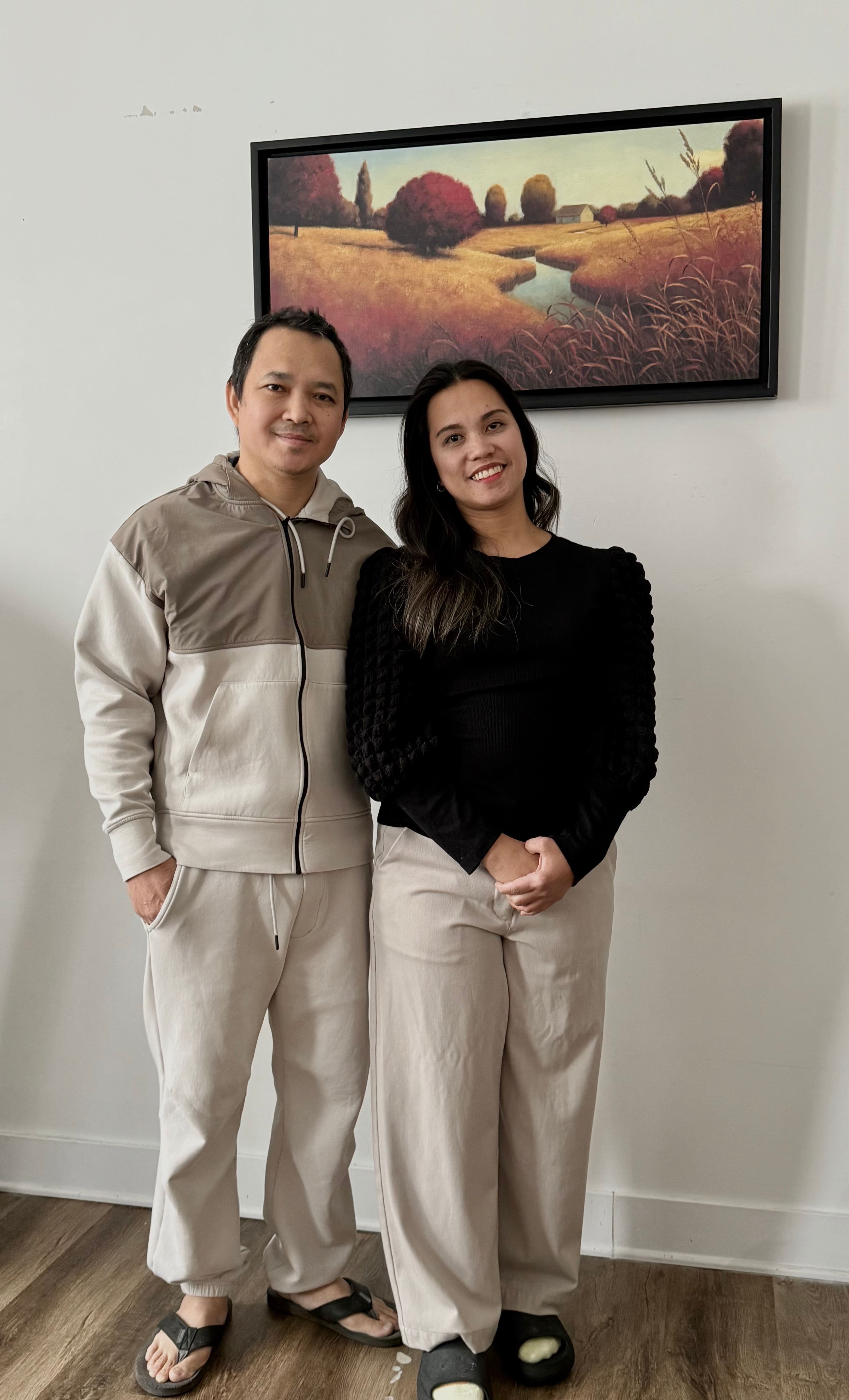 Roger et sa femme Roslyn sont arrivés au Québec en 2019 et élèvent leurs quatre enfants ici, sans compter que le papa travaille à l’usine et la maman, chez A&W.