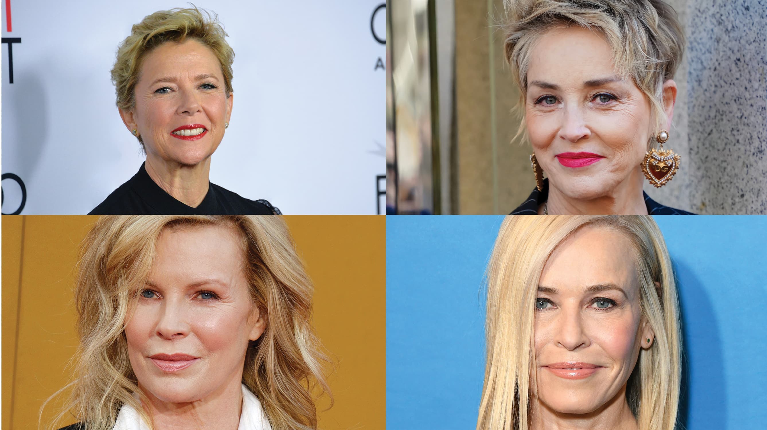 Annette Bening, Sharon Stone, Kim Basinger et Chelsea Handler.
