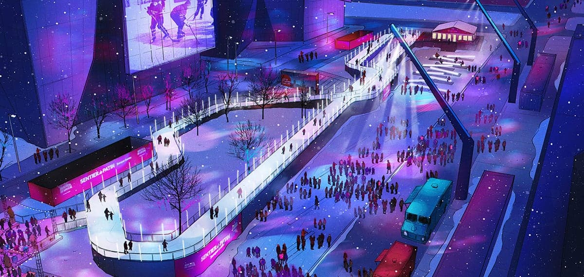 site web - Montréal en Lumière