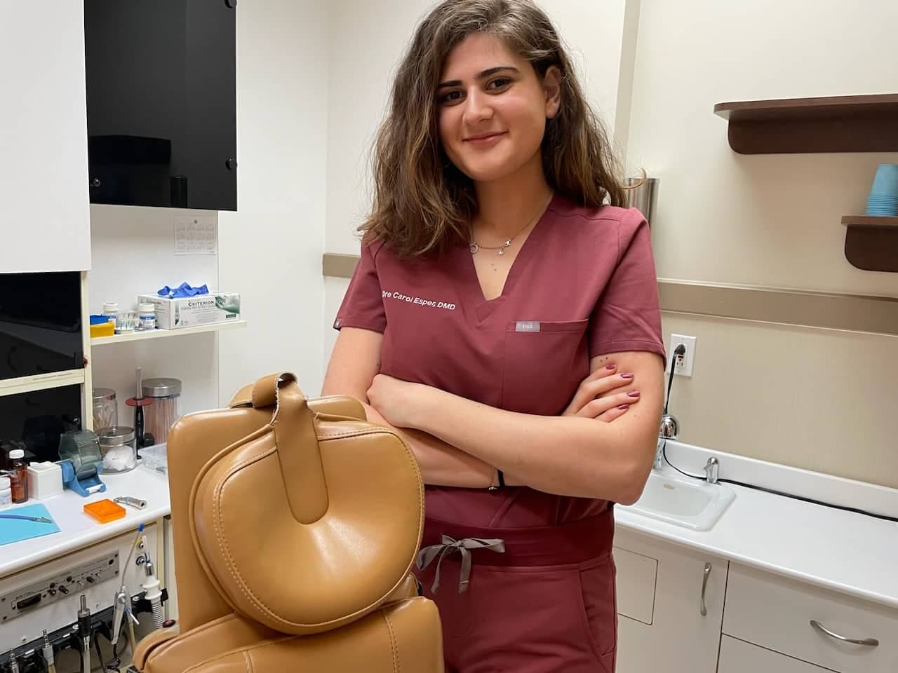 Carol Esper, une dentiste de 26 ans. Sa profession se classe au sommet d’un palmarès par ailleurs dominé par les emplois dans le domaine des technologies de l’information.