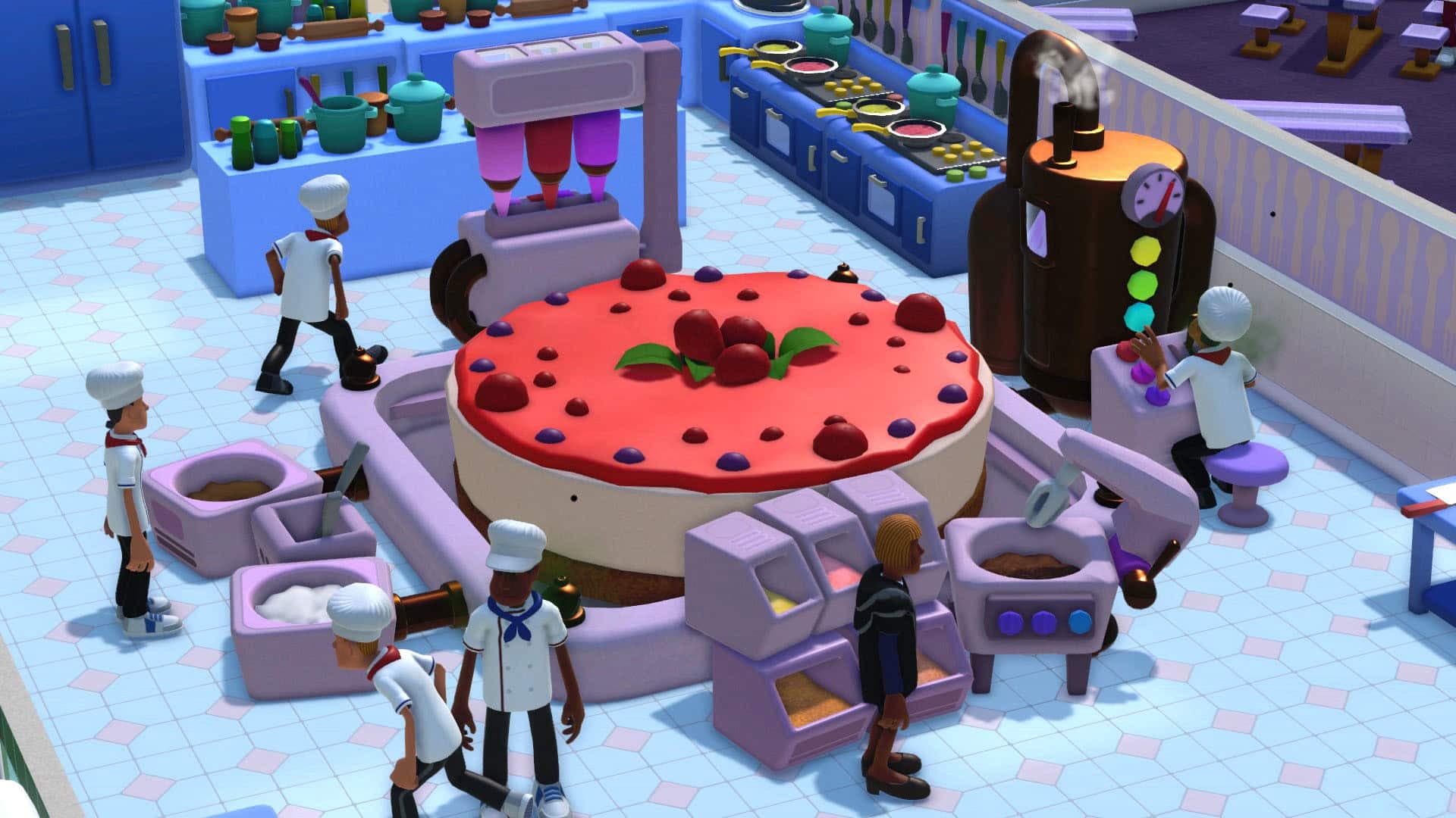 Le cours le plus normal du jeu: la gastronomie