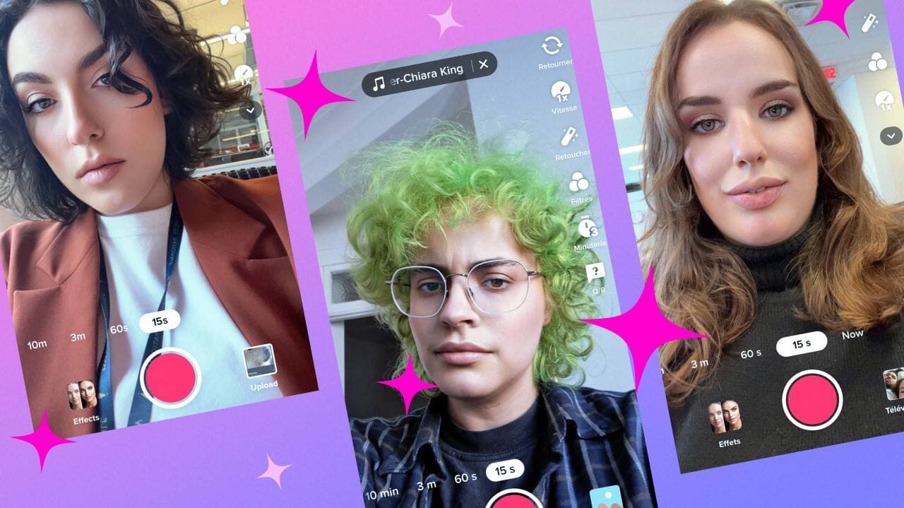 Les journalistes de 24 heures Léa Martin, Sarah-Florence Benjamin et Geneviève Abran