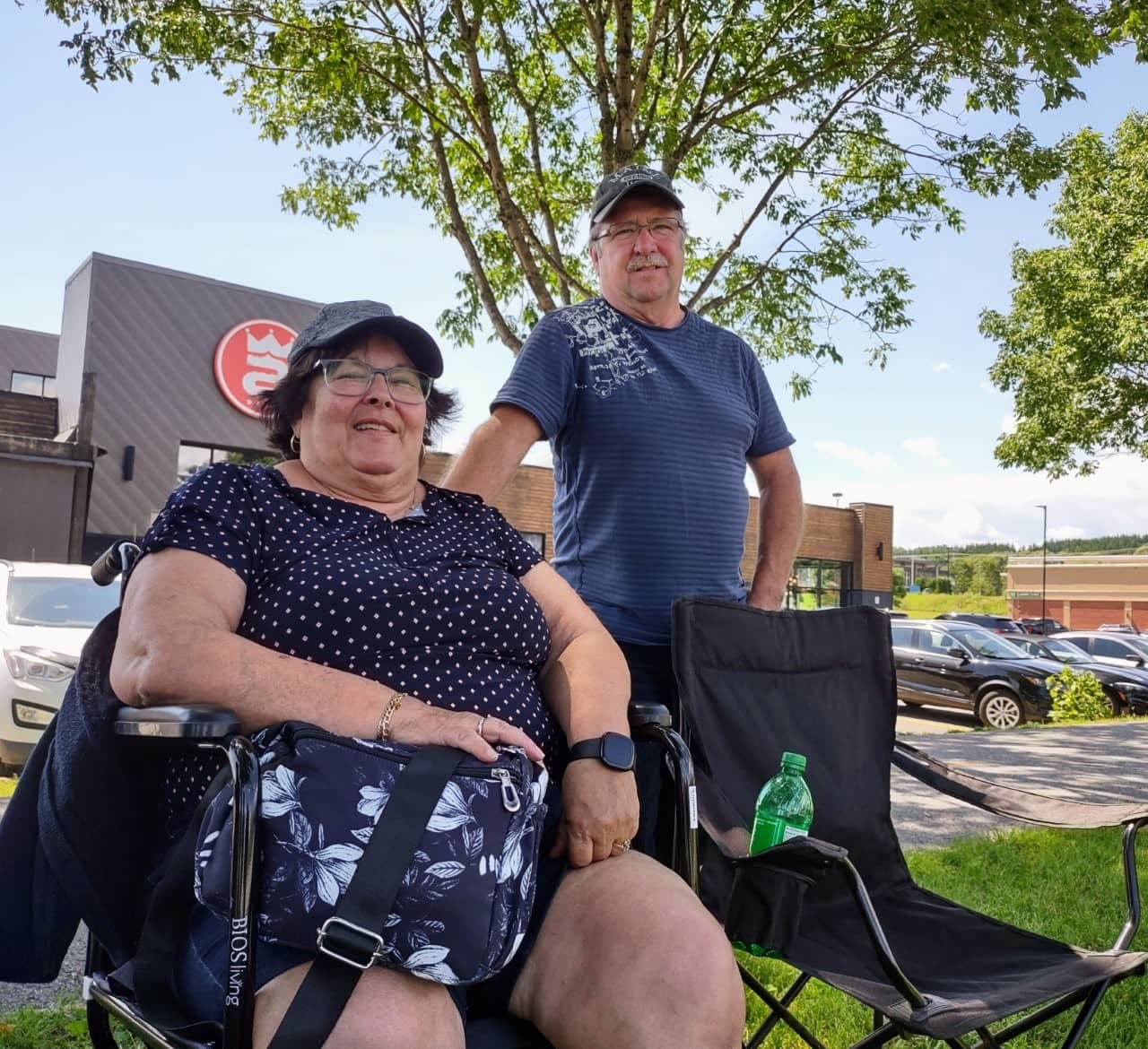 Aline Cloutier et Yves Saucier, de Sainte-Anne-de-la-Pérade