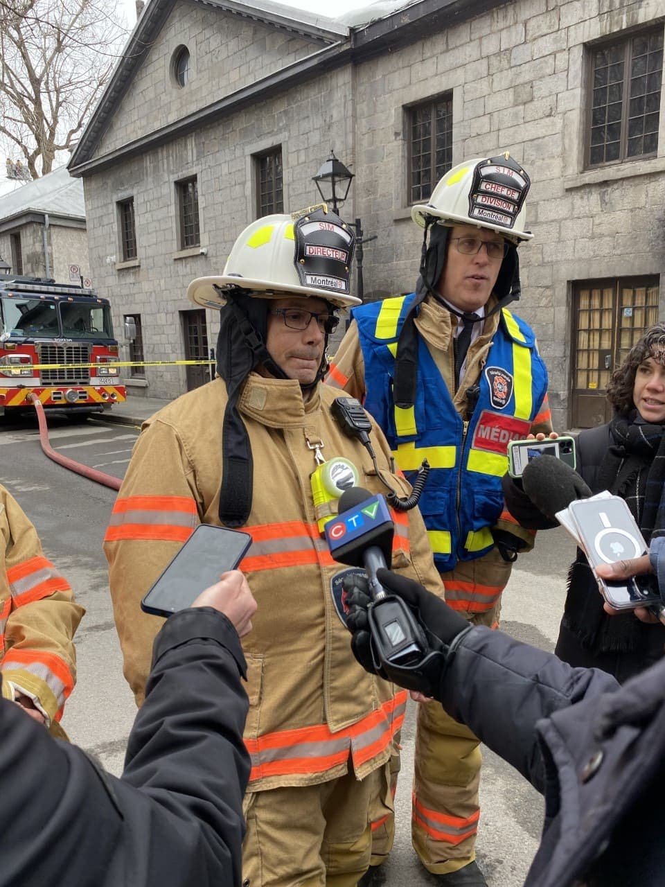 Le directeur des pompiers de Montréal, Richard Liebmann