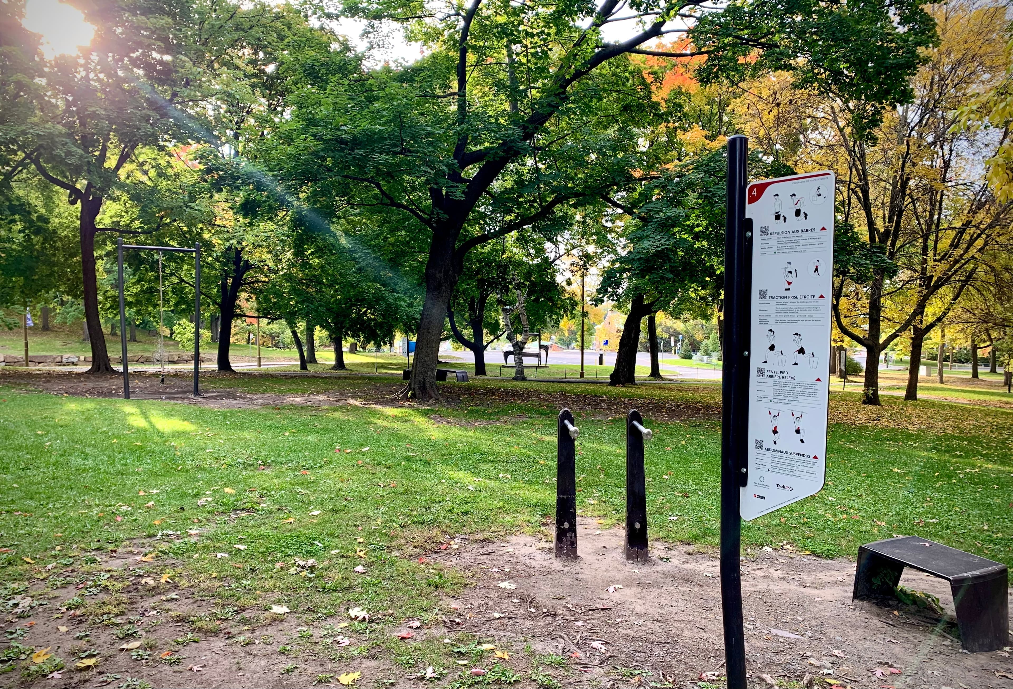 Le moment «chest-bras» du périple.