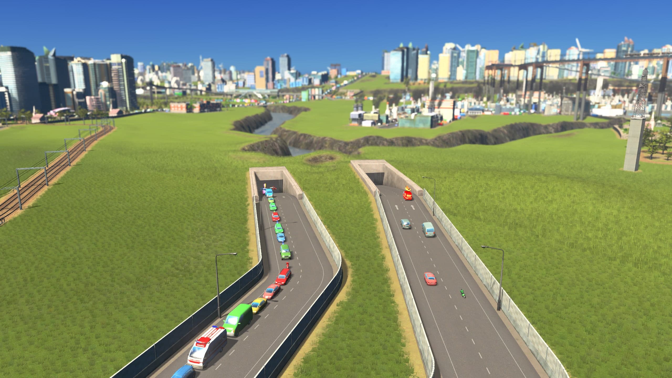 Le troisième lien Québec-Lévis, à sa sortie près d’Expo-Cité