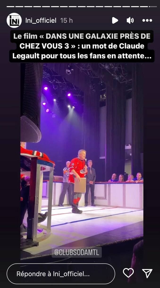 Capture d'écran Instagram @lni_officiel